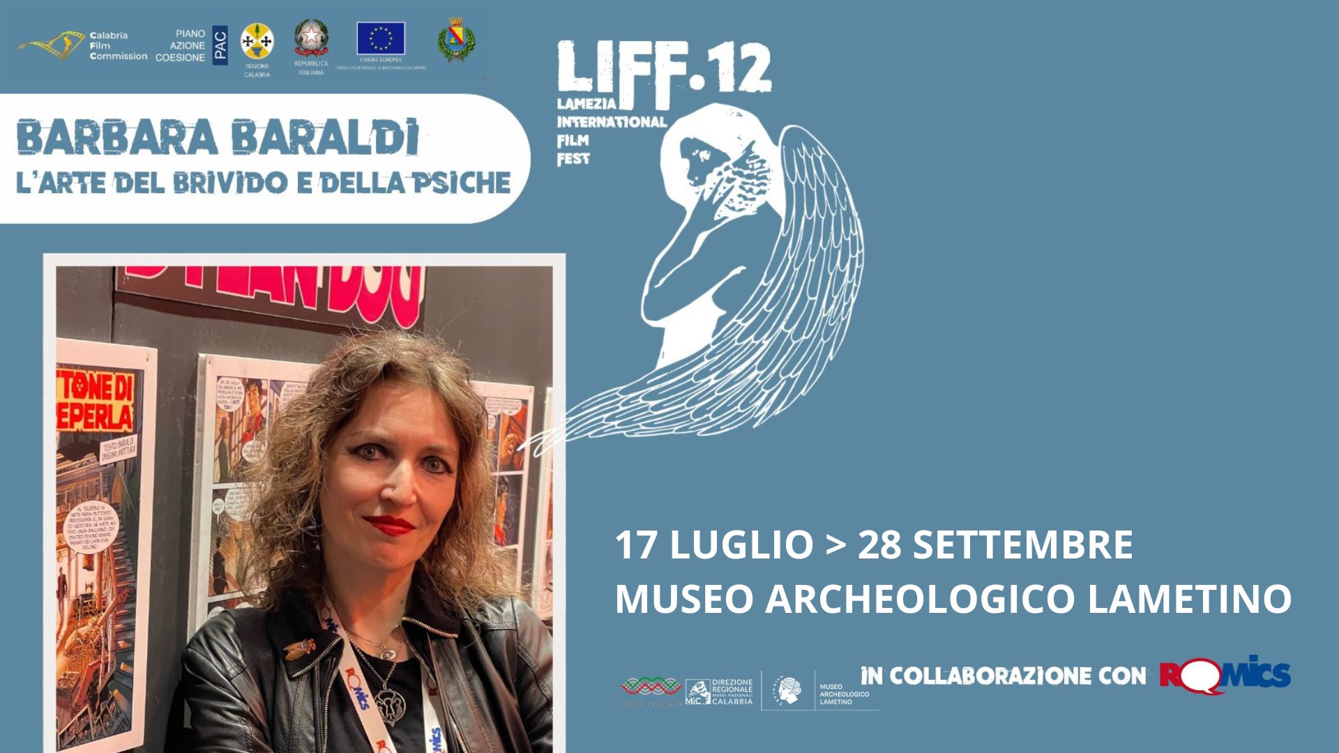 BARBARA BARALDI E DYLAN DOG - L'arte del brivido e della psiche